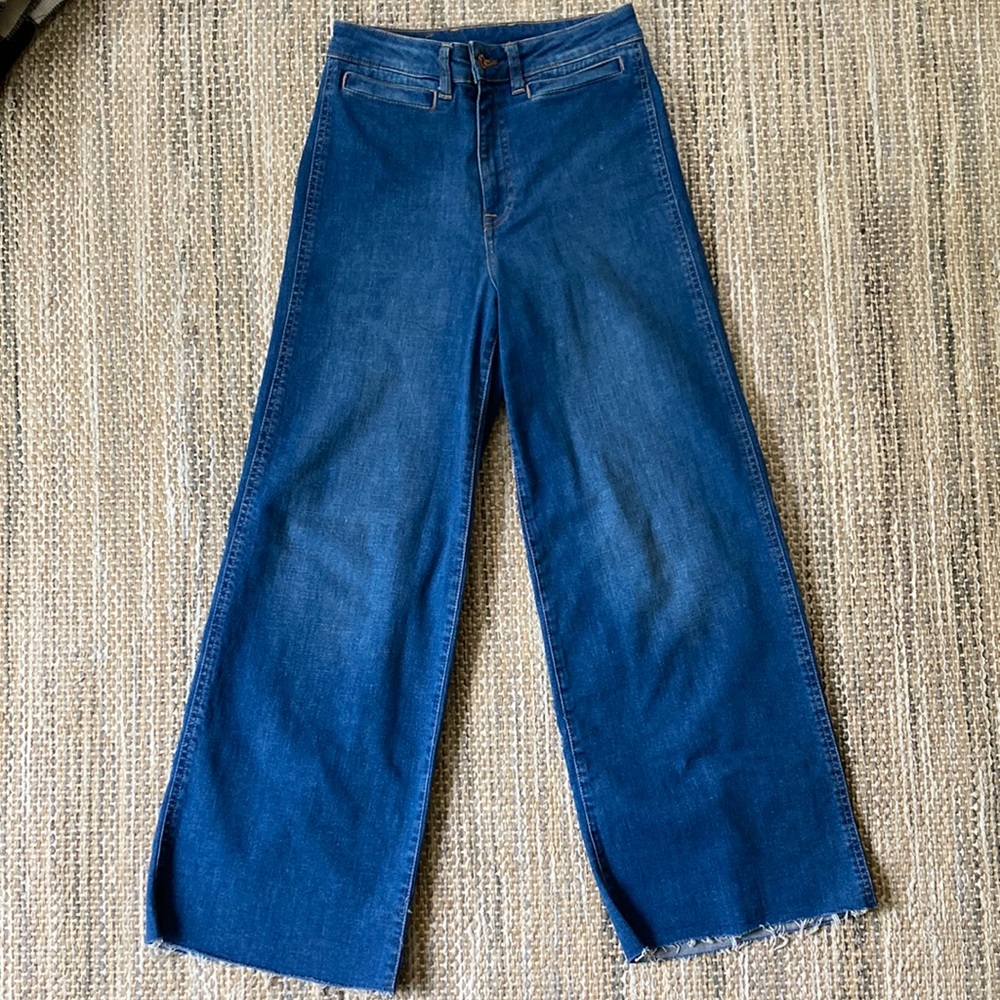 High Rise Wide Leg Jeans 4
